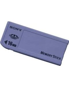 Sony - Flash Memory Card - 16 MB - Memory Stick