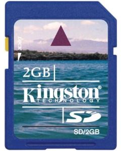 Kingston 2 GB SD Flash Memory Card SD/2GB