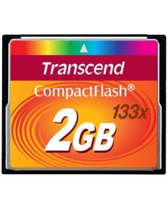 Transcend 2 GB 133x CompactFlash Memory Card TS2GCF133