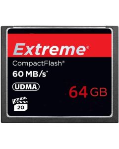 WQDMKE Camera CF Card 64GB Extreme PRO CompactFlash Memory Card UDMA Speed Up to 60MB/s