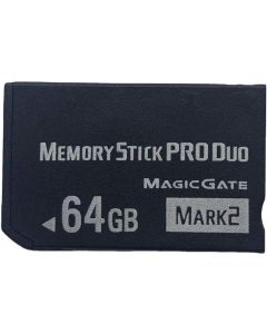 JUZHUO Original 64GB High Speed Memory Stick Pro Duo(Mark2) PSP Accessories/Camera Memory Card.