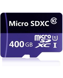 Genericer 400GB Micro SD Card UHS-I Memory SDXC Card Class 10 TF Card Flash Memory Card with SD Adapter (400GB)