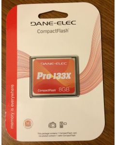 Dane-elec Pro-133x 8gb Compactflash Cf Card in Retail Package